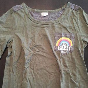 Lularoe Boyfriend Tee Supply Store Be Happy